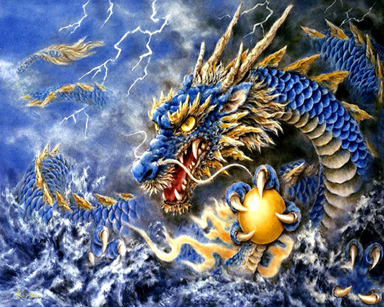 Dragon 40x50cm - Diamond Painting 