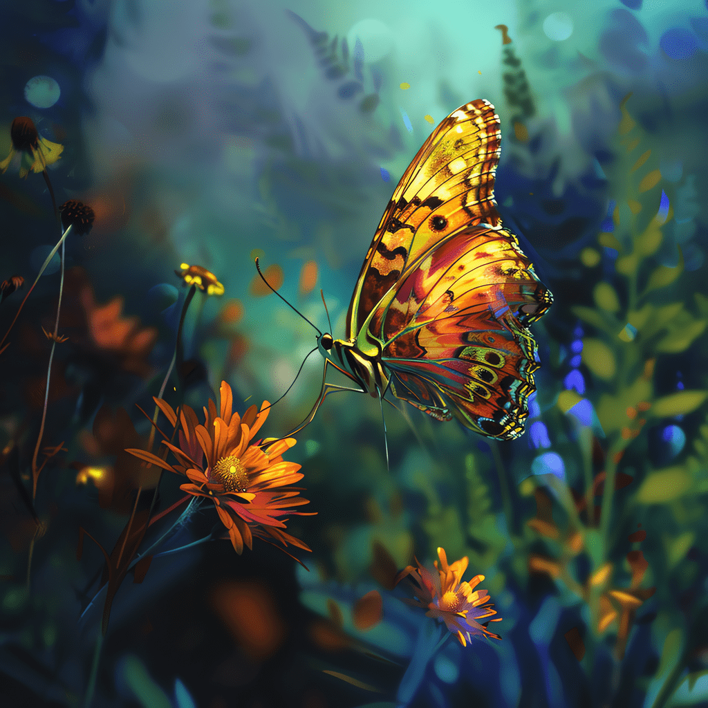 Wings of Wonder 40x40cm - Diamond Painting 