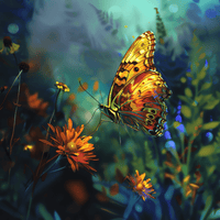 Thumbnail for Wings of Wonder 40x40cm - Diamond Painting 