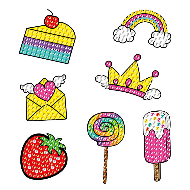 Diamond painting sticker sheet 