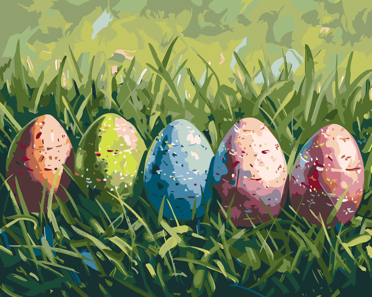 Easter's Palette - Paint By Numbers 