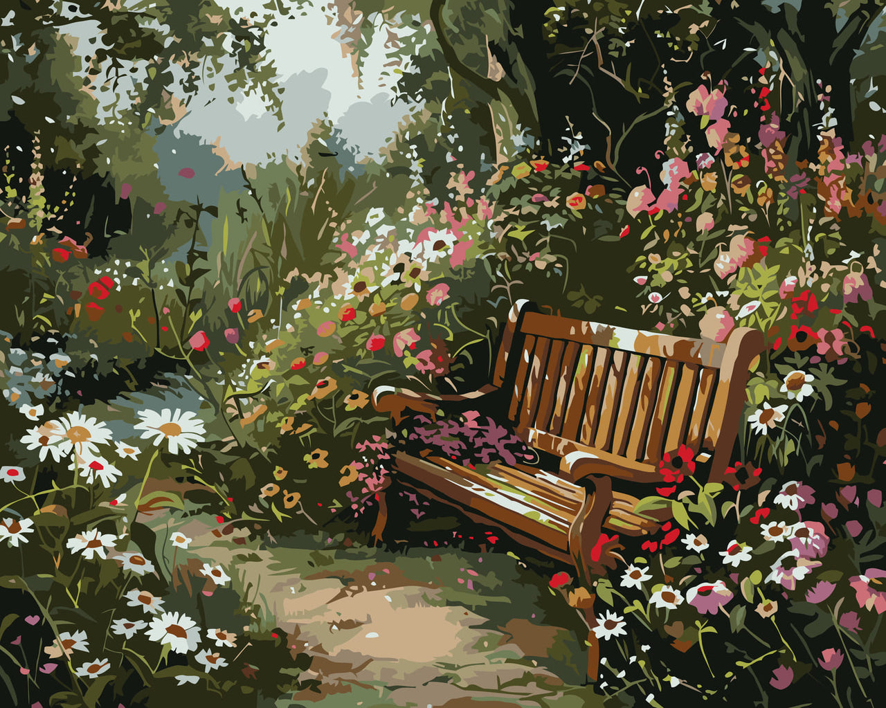 Nook of Nature's Art - Paint By Numbers 