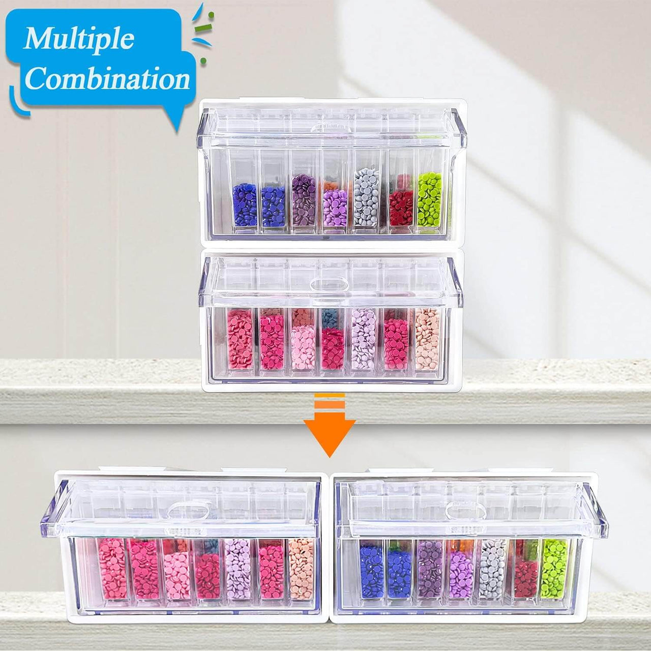 Stackable storage compartment 