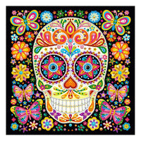 Thumbnail for Skull - Glow in the dark diamond painting 