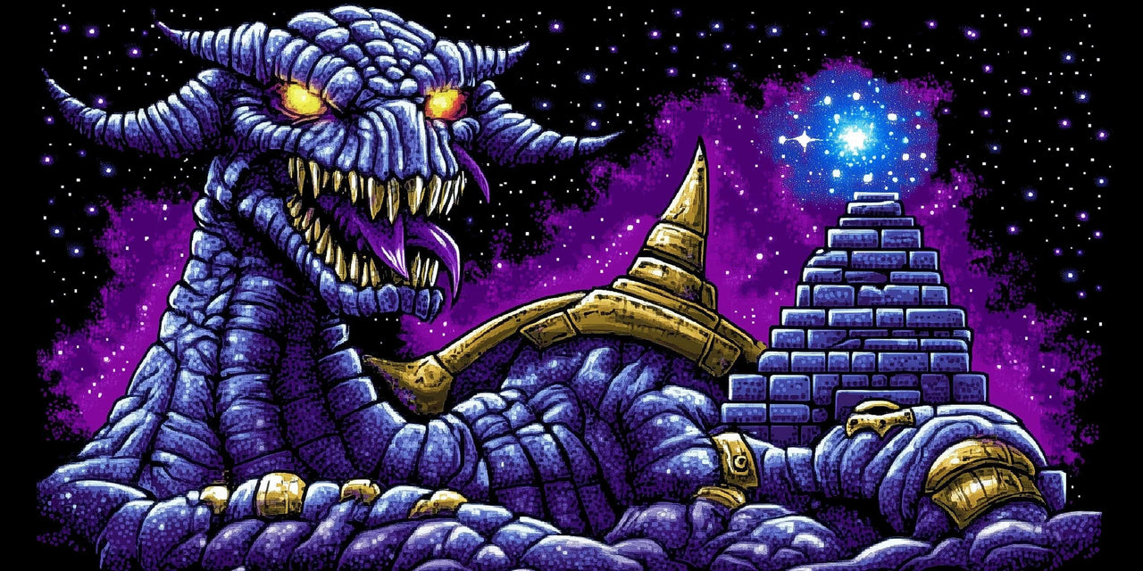 Cosmic Beast 40x80cm - Diamond Painting 