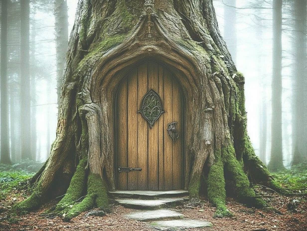 Doorway 30x40cm - Diamond Painting 