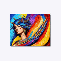 Thumbnail for Dragonscale Queen - Paint By Numbers 