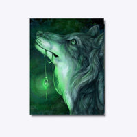 Thumbnail for Emerald Night 30x40cm - Diamond Painting 