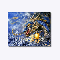Thumbnail for Dragon 40x50cm - Diamond Painting 