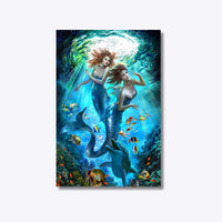 Thumbnail for Mermaid Magic 30x45cm - Diamond Painting 