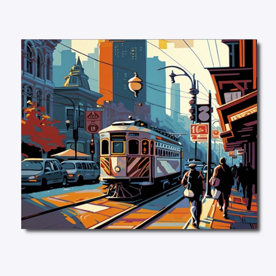 The Heart of the City - Paint By Numbers 