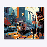 Thumbnail for The Heart of the City - Paint By Numbers 