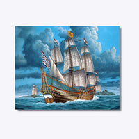 Thumbnail for Sailboat 40x60cm - Diamond Painting 