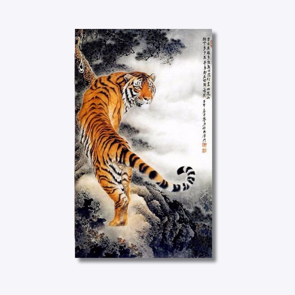 Whisper of the Tiger 30x50cm - Diamond Painting 