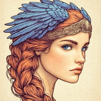 Thumbnail for Valkyrie 30x30cm - Diamond Painting 
