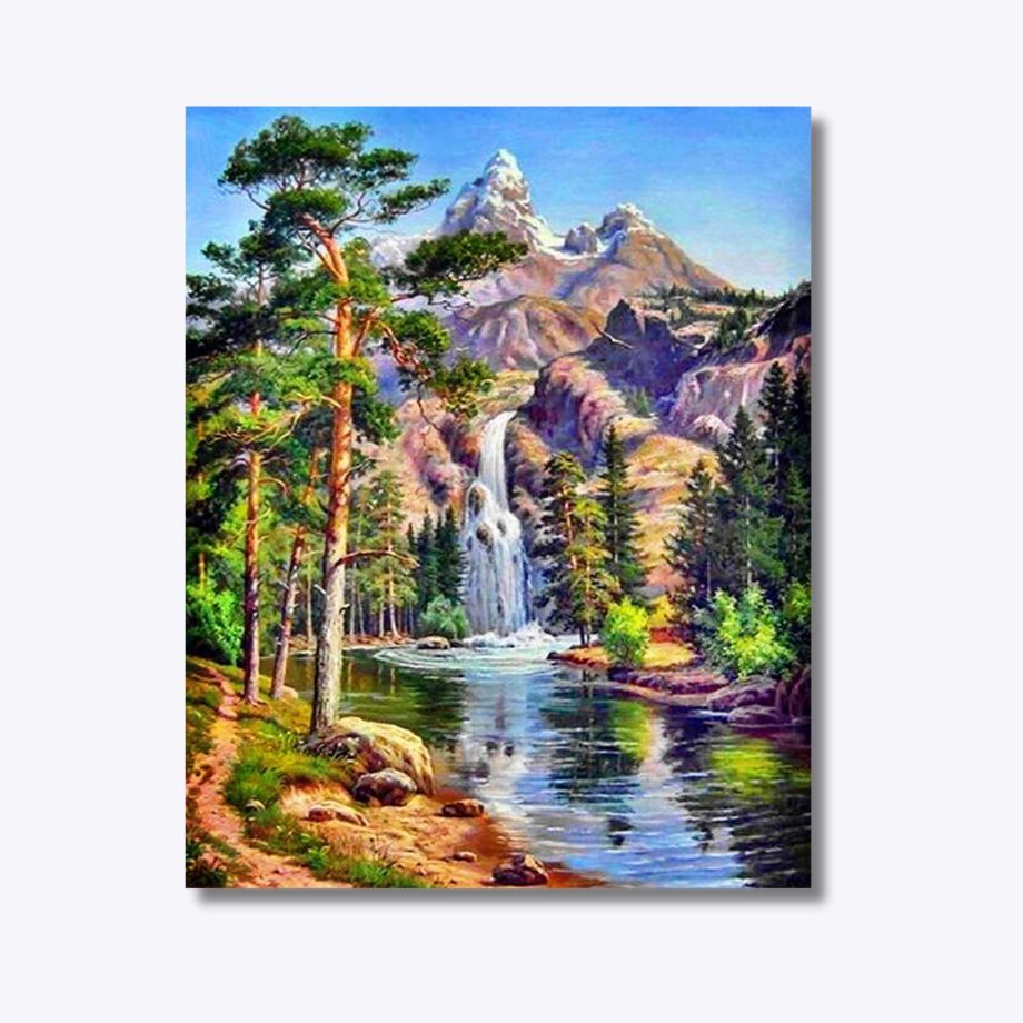 Waterfall 40x50cm - Diamond Painting 