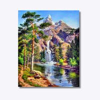 Thumbnail for Waterfall 40x50cm - Diamond Painting 