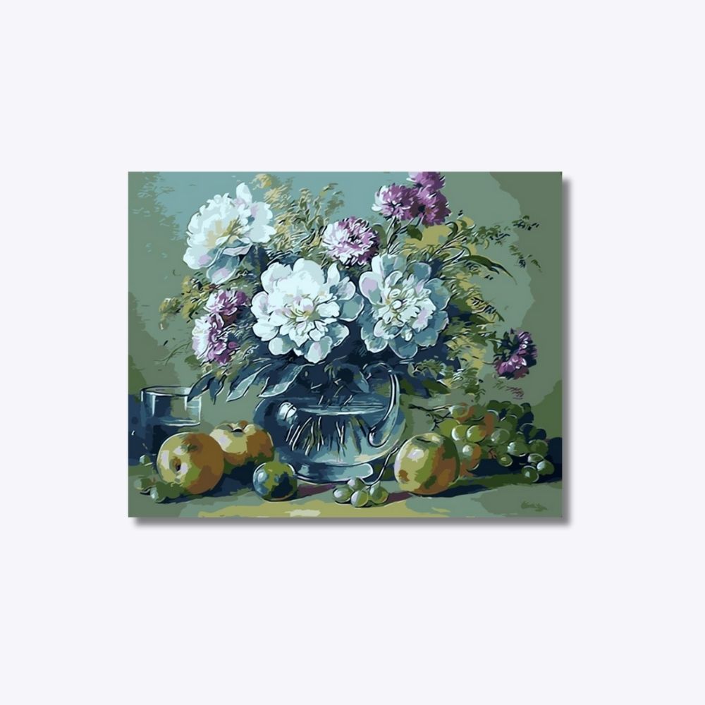 Violet Bouquet 40x50cm - Diamond Painting 