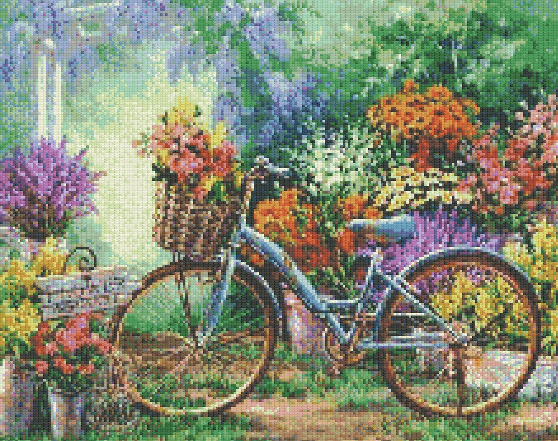 Vintage Garden 40x50cm - Diamond Painting 