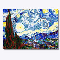 Thumbnail for Starry Night - Paint By Numbers 