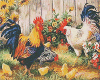 Thumbnail for Sunny Family Morning 40x50cm - Diamond Painting 
