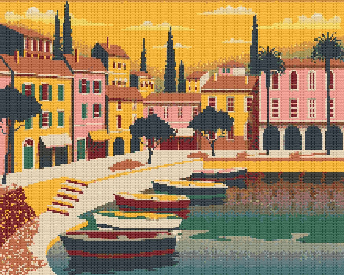 Harbor Holiday 40x50cm - Diamond Painting 