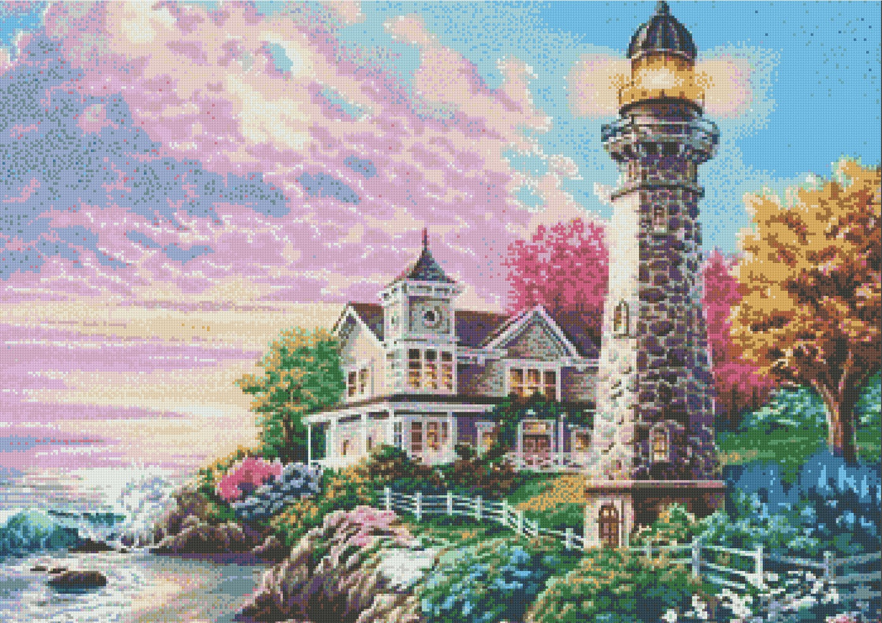 Guiding Light 60x80cm - Large Diamond Painting 