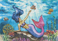 Thumbnail for Oceanic Mermaid 60x80cm - Large Diamond Painting 