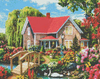 Thumbnail for Bridge To Home 40x50cm - Diamond Painting 