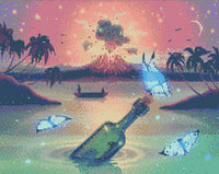 Thumbnail for Dance of Calm and Chaos 40x50cm - Diamond Painting 