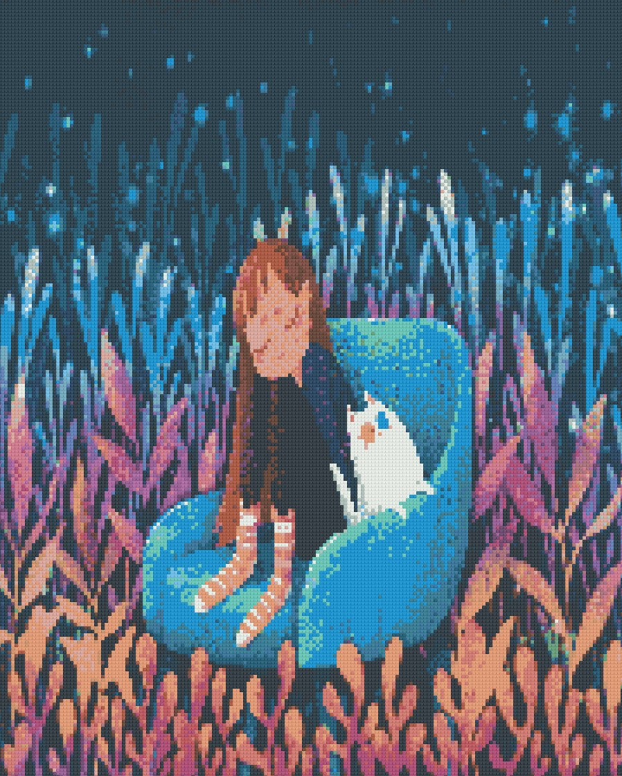 Peaceful Chair 30x40cm - Diamond Painting 