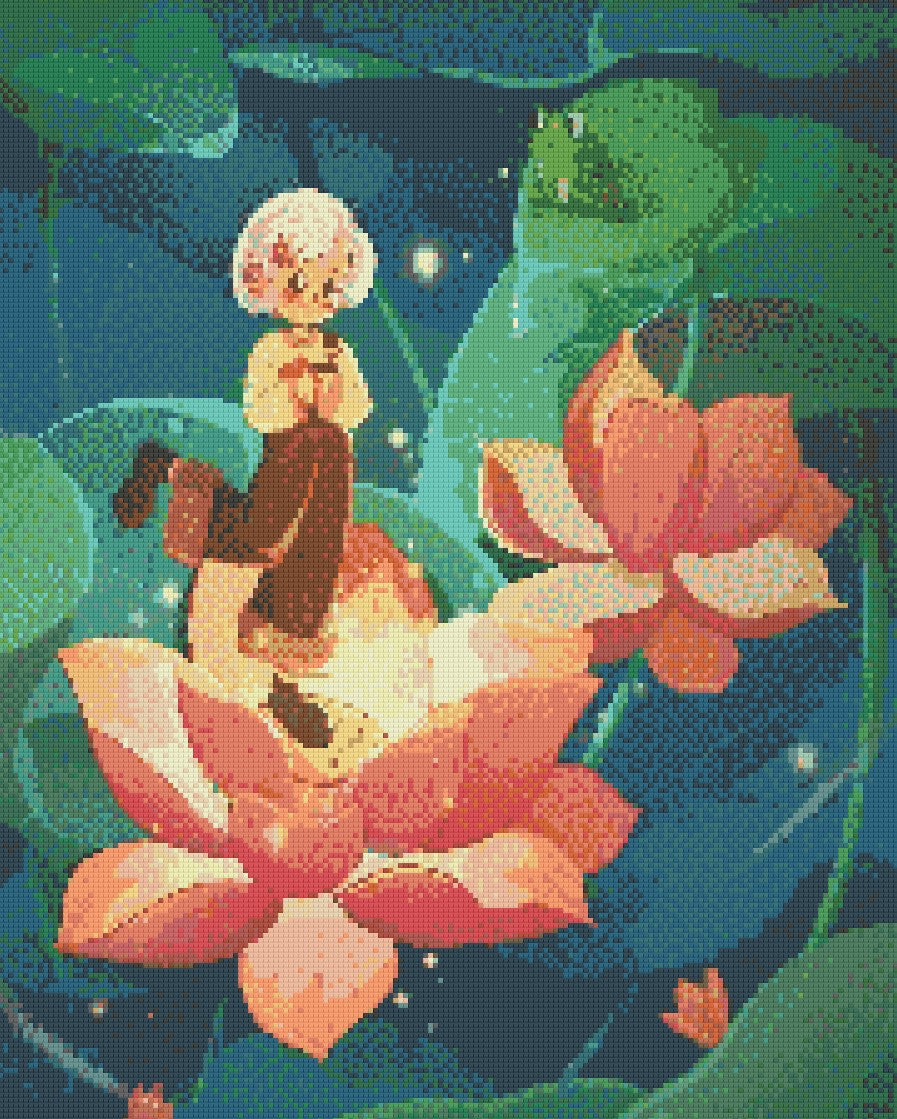 Blossom Garden 40x50cm - Diamond Painting 