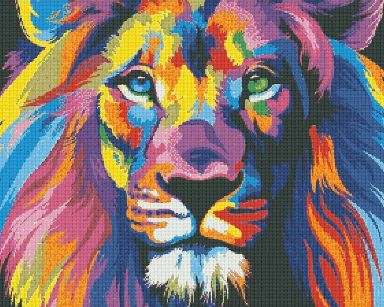 Abstract Monarchy 40x50cm - Diamond Painting 