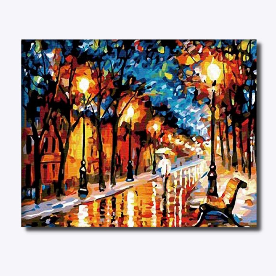 Street - Paint By Numbers 